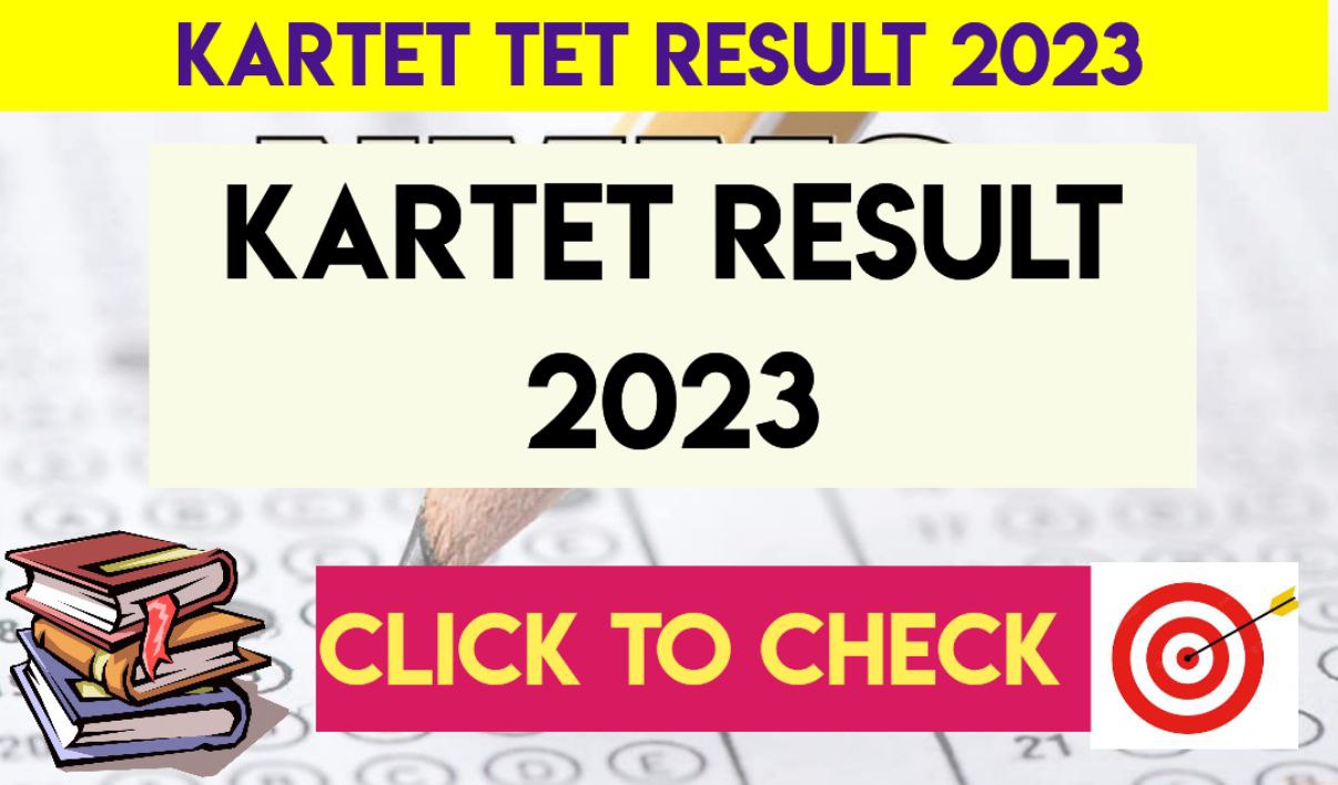 Karnataka tet result 2023